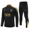 Paris Saint-Germain Sweat d'Entraînement Quarter-Zip 2024-25 Noire Pour Homme